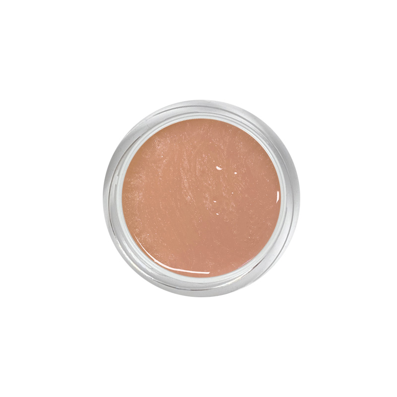 UV gel Make up/Camuflage - Apricot glitter 5 g