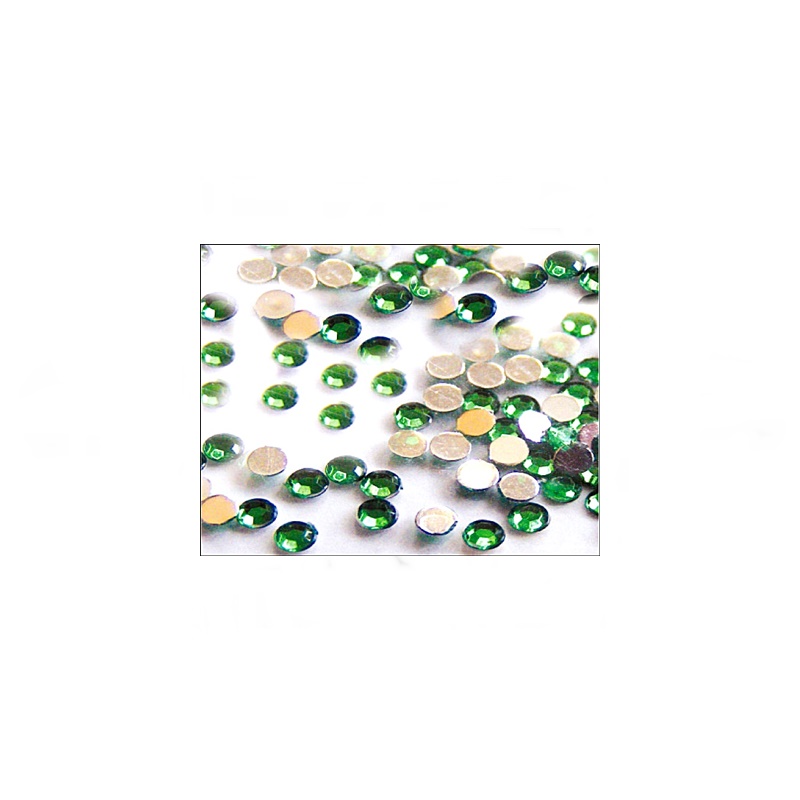 Kamínky skleněné - Zelené 1,8 mm