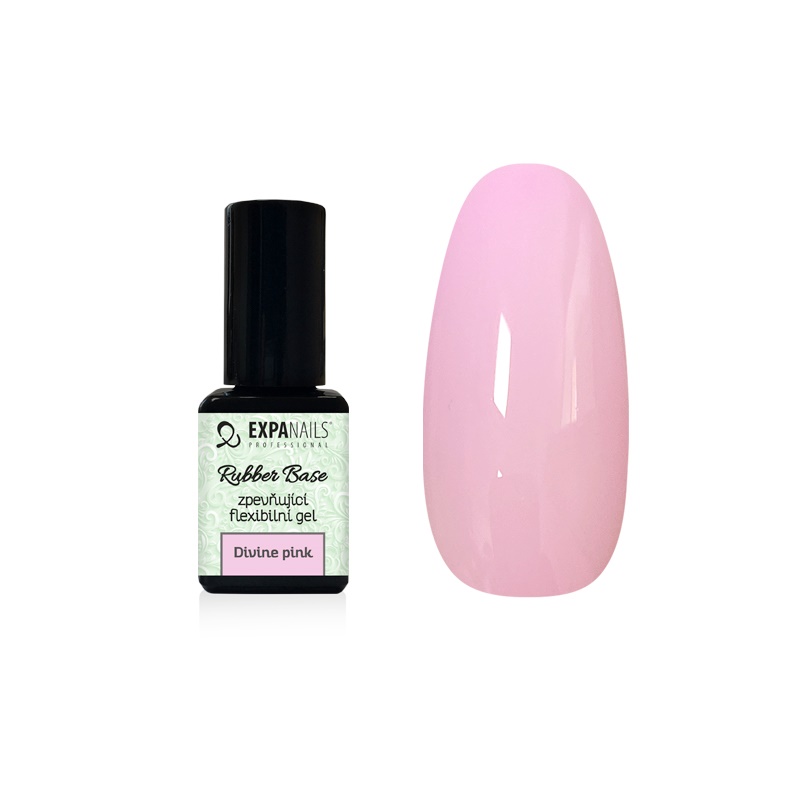 Rubber base gel - Divine Pink - 5 ml 
