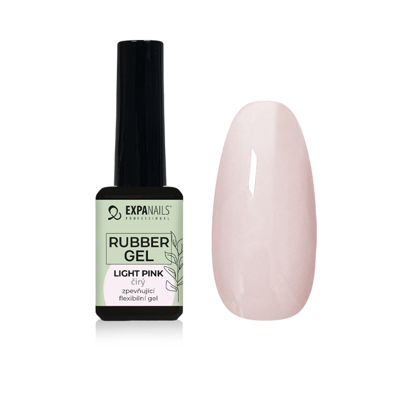 Rubber base gel - Light Pink - 11 ml 