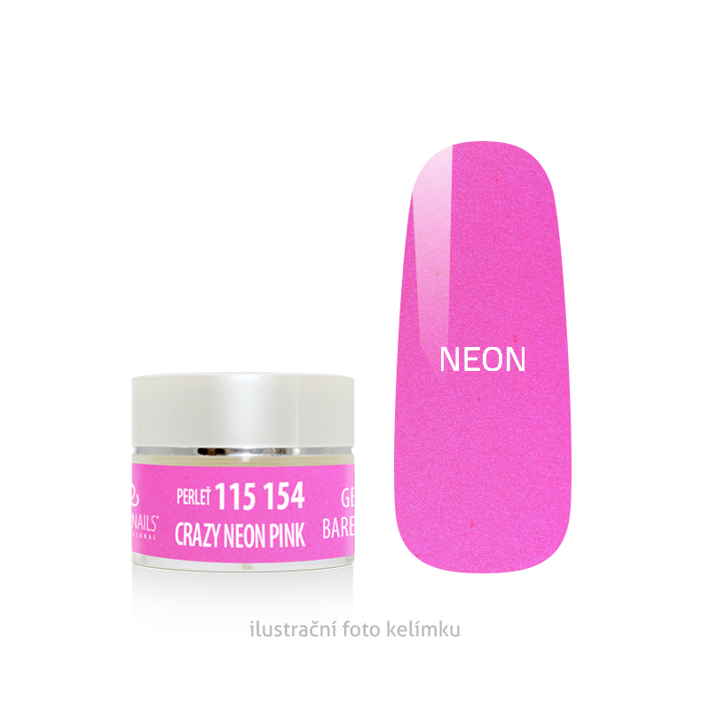 Barevný gel - Crazy Pink neon - 5 g