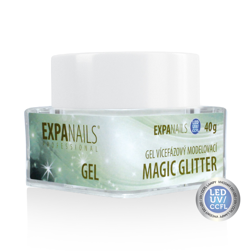Gel Magic glitter clear - 100 g 
