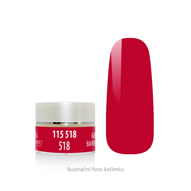 Barevný gel - č.518 - 5 g