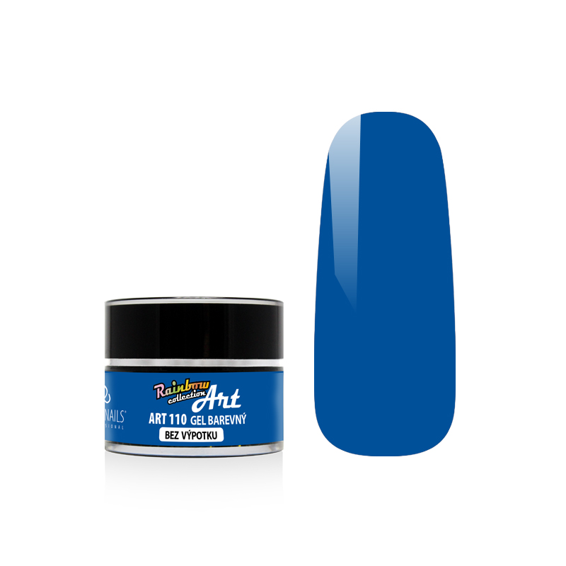 Barevný gel Art č.110 - Modrý - 5 g bezvýpotkový