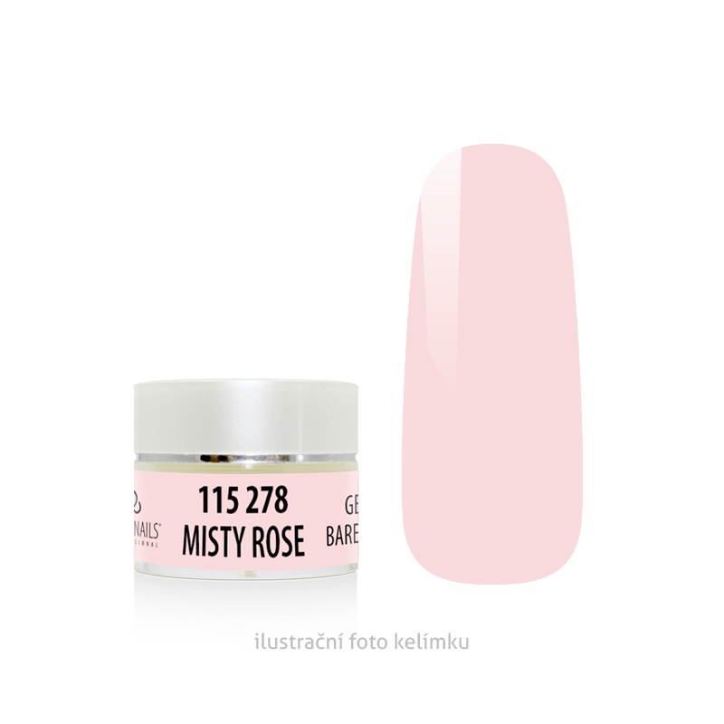 Barevný gel - MISTY ROSE - 5 g