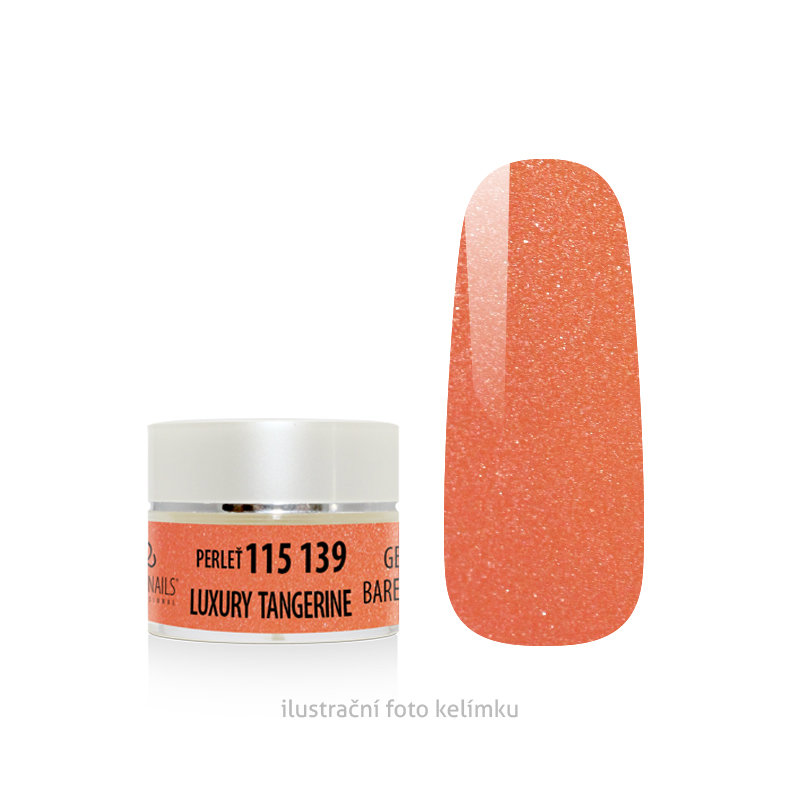 Barevný gel - Luxury Tangerine perleť - 5 g
