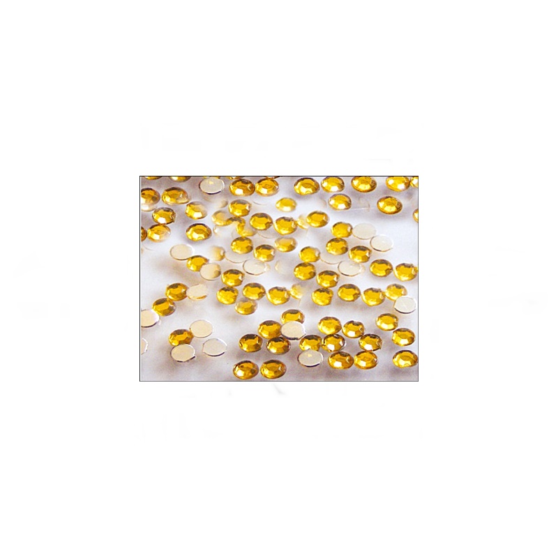 Kamínky skleněné - Zlaté 1,8 mm