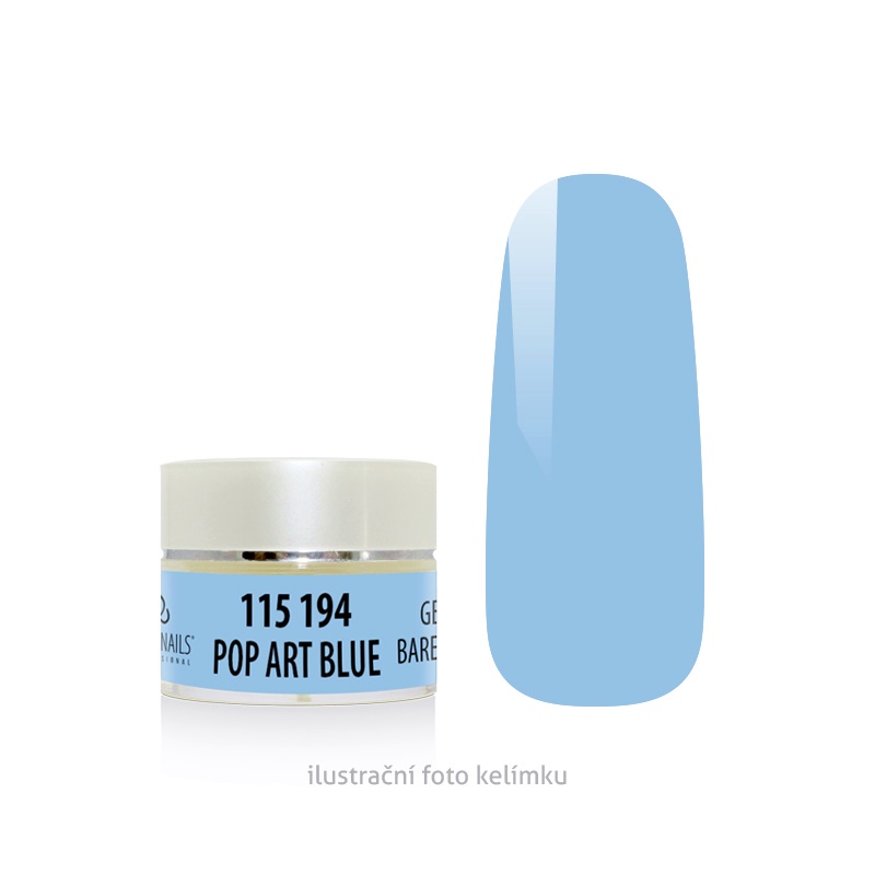 Barevný gel - POP ART BLUE - 5 g