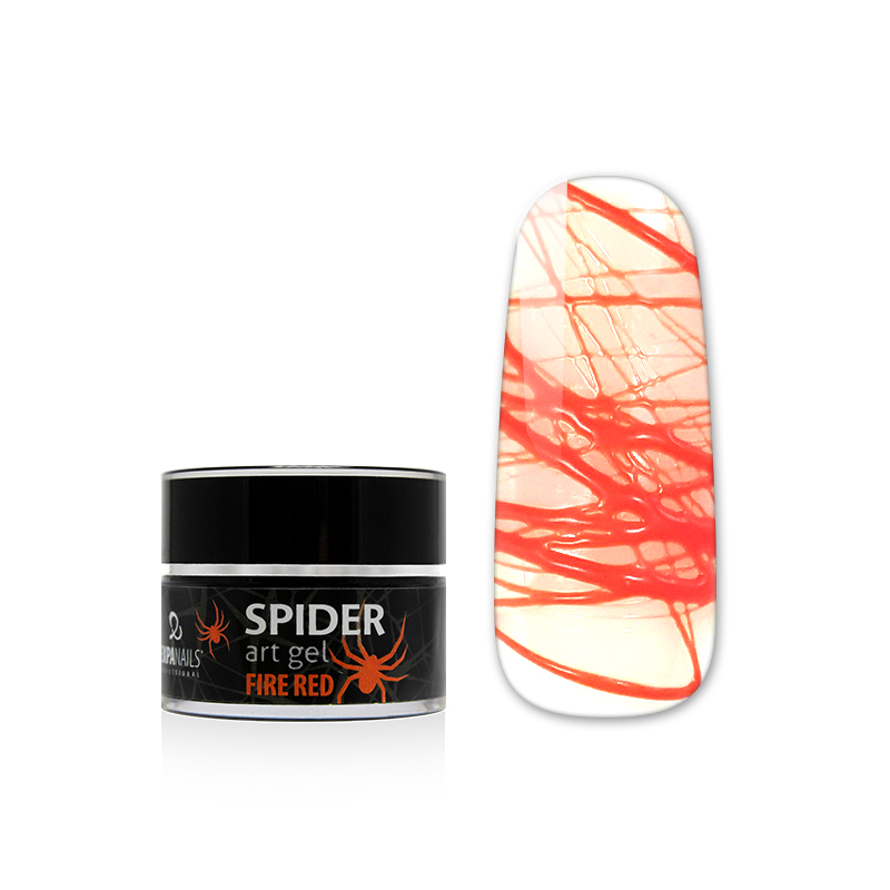 Spider art gel - Fire Red - 5 g