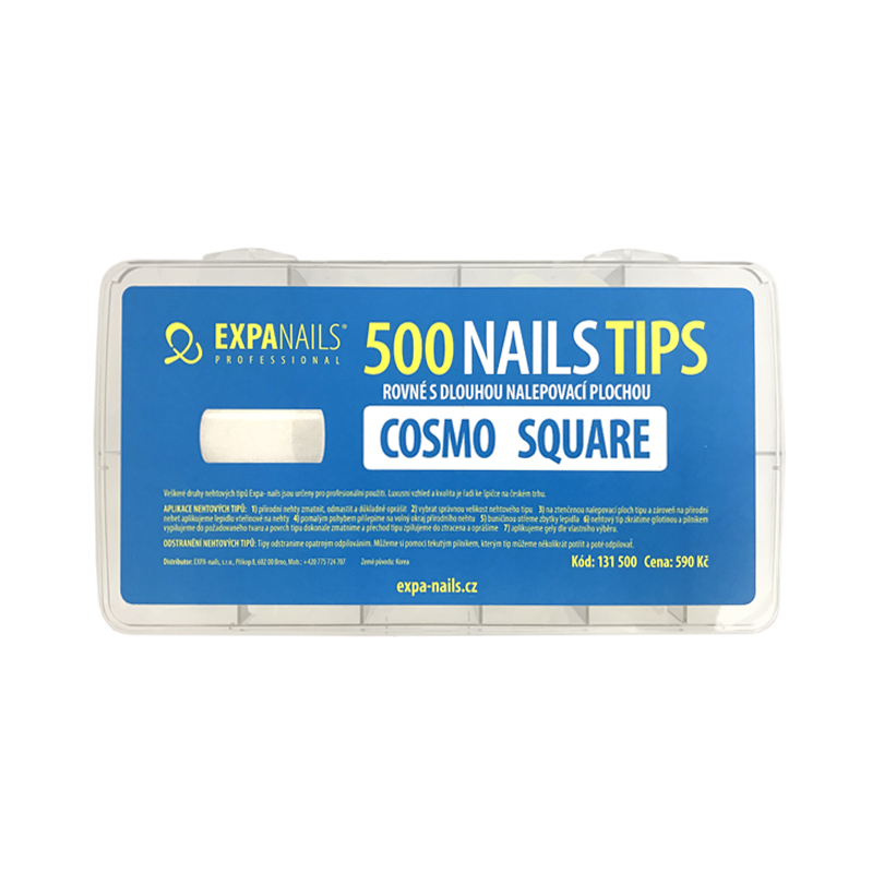 Tipy COSMO Square - box - 500 ks 