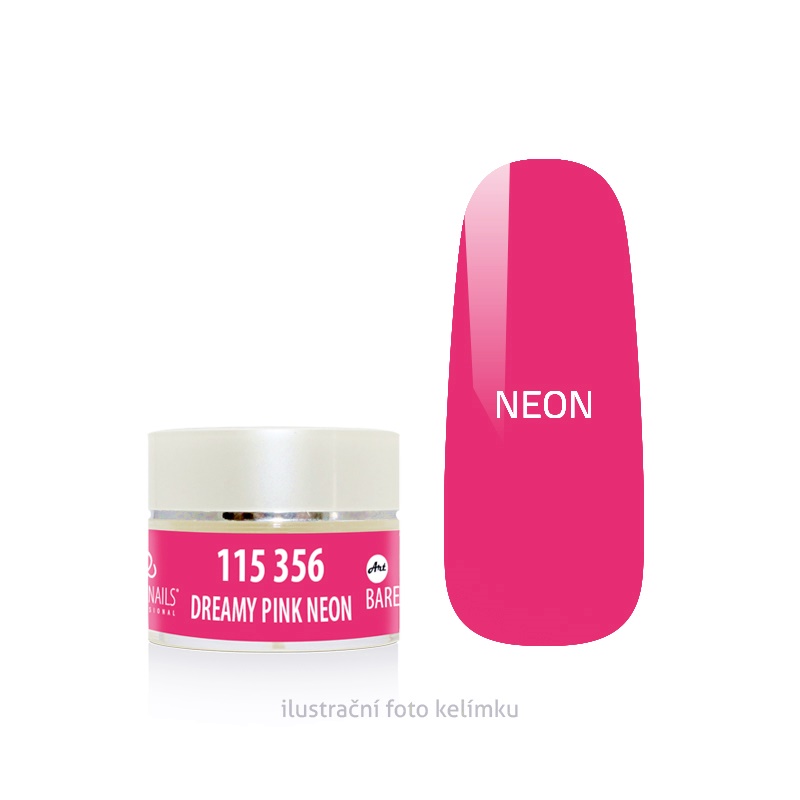 Barevný gel - DREAMY PINK neon 5g
