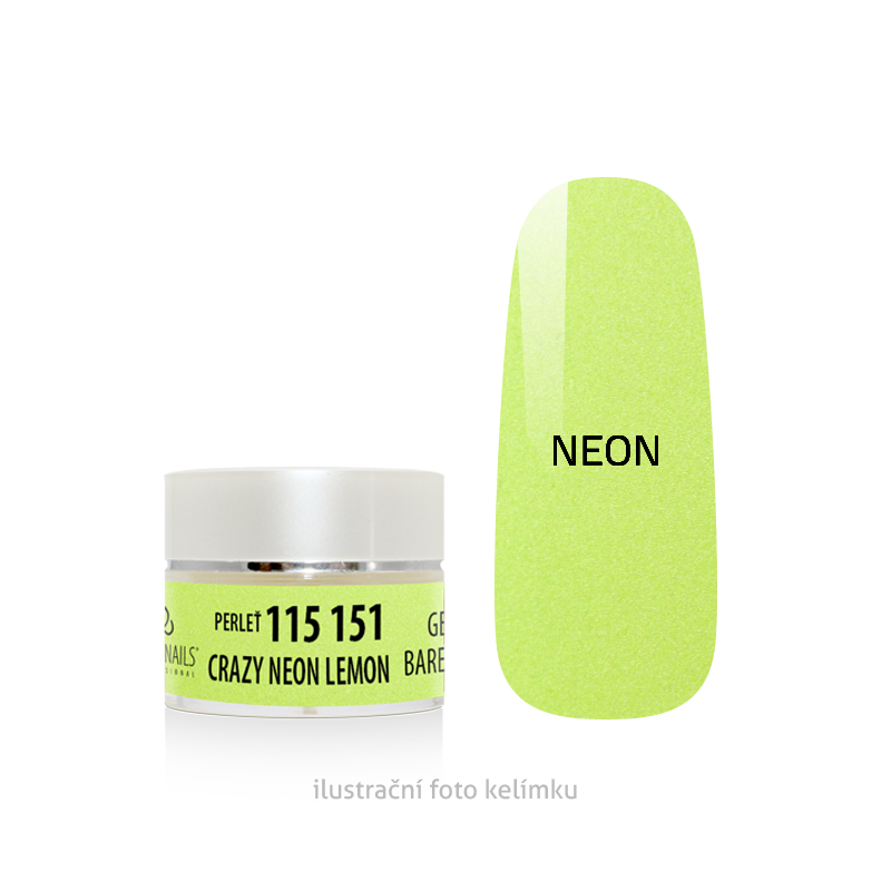 Barevný gel - Crazy Lemon neon - 5 g
