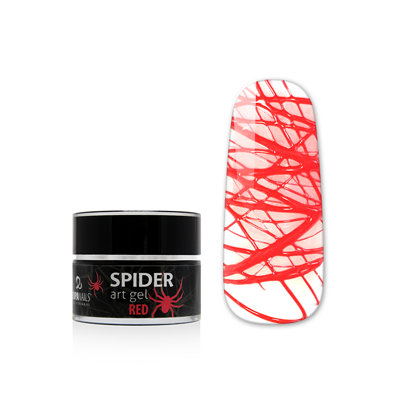 Spider art gel - Red - 5 g