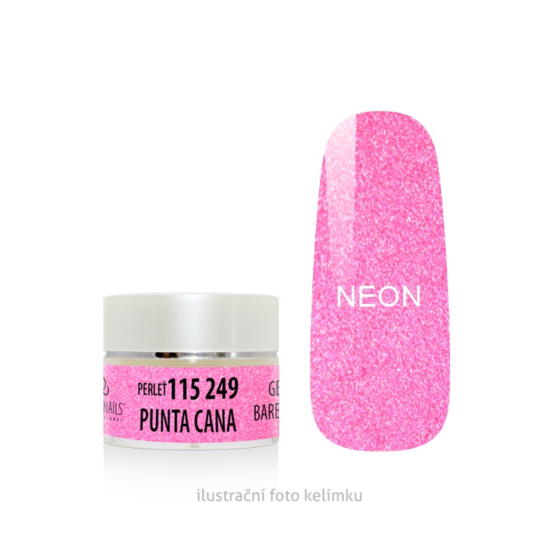 Barevný gel - PUNTA CANA neon - 5 g