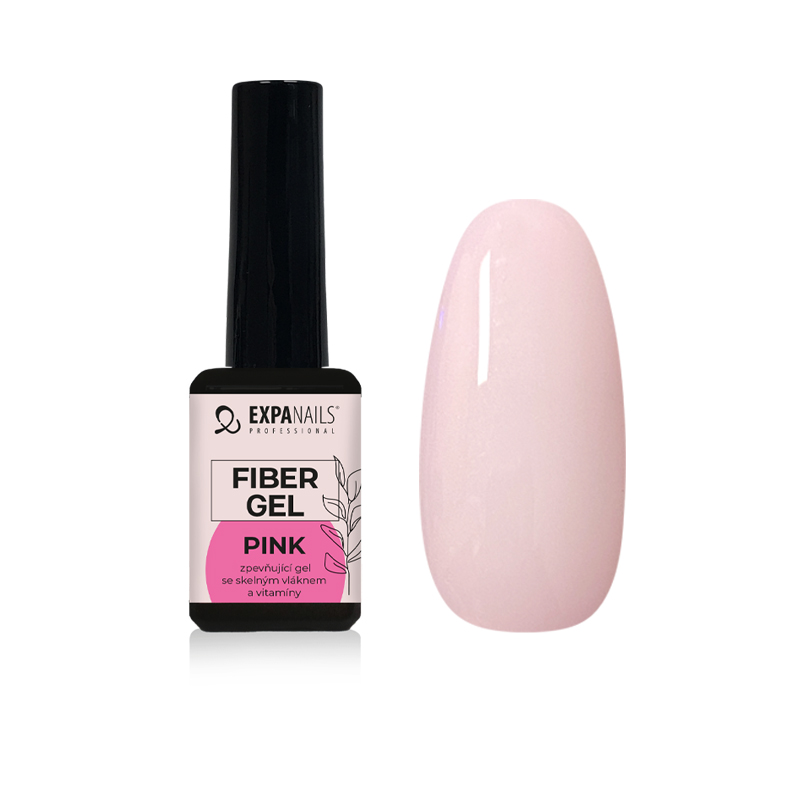 Fiber gel - Pink - 5 ml 