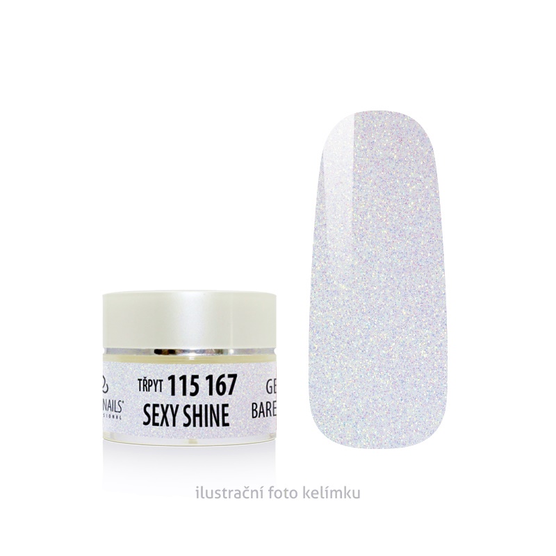 Barevný gel - SEXY SHINE třpyt - 5 g