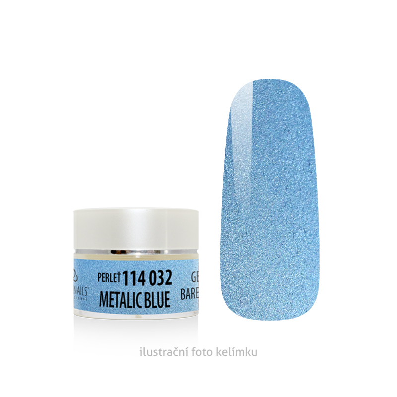 Barevný gel - Metalic Blue - 5 g 