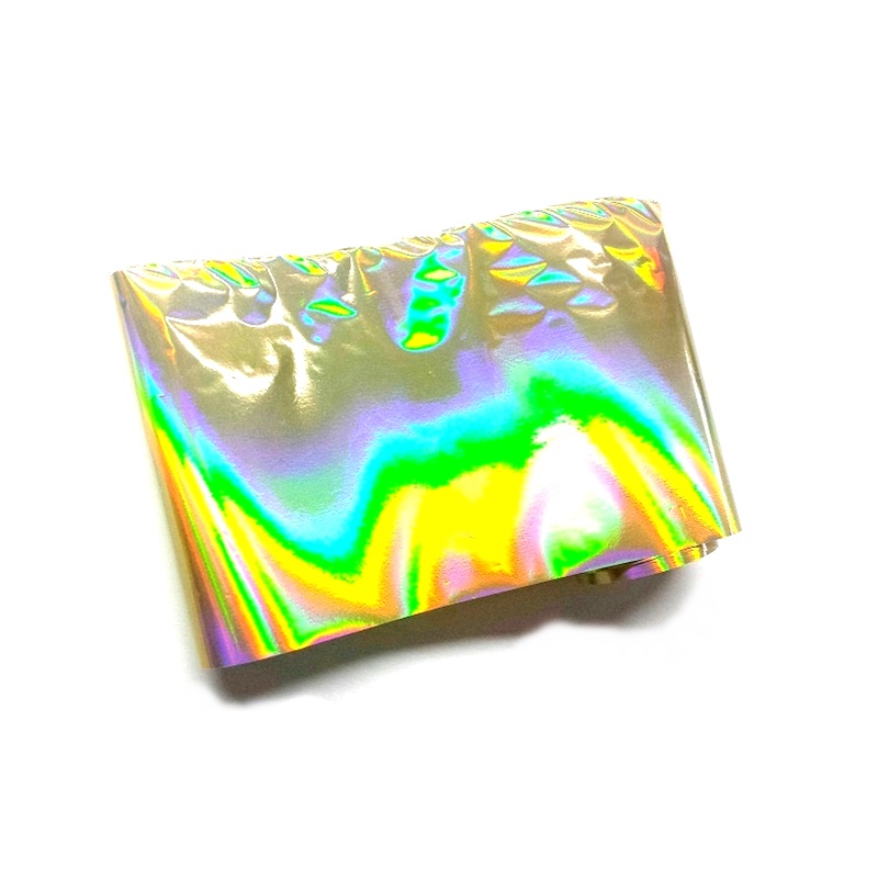 Fólie - Zlatá holograf č.1 - 100x6cm