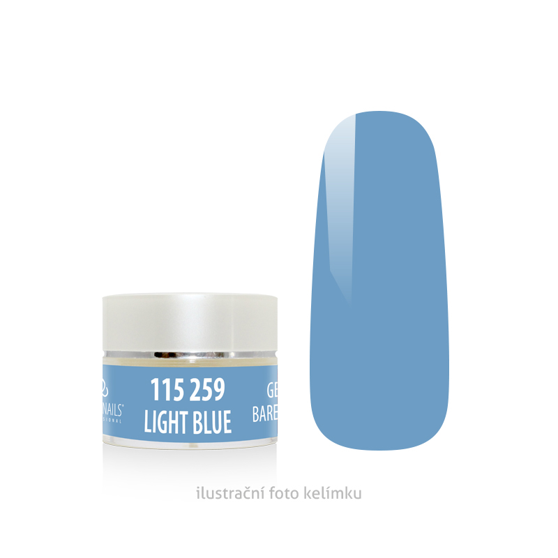 Barevný gel - LIGHT BLUE - 5 g