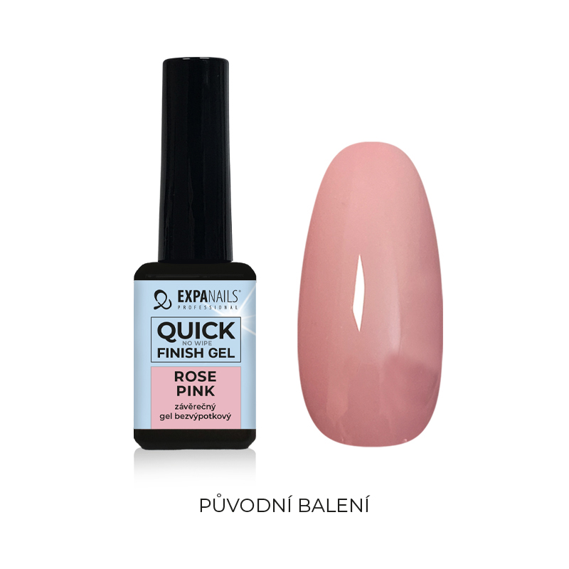 UV gel Top coat color - Rose pink 11 ml