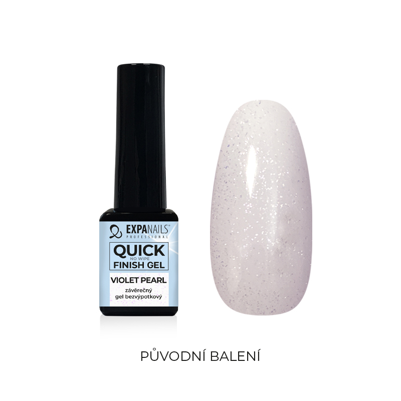 UV/LED gel Top coat effect - Violet pearl 5 ml