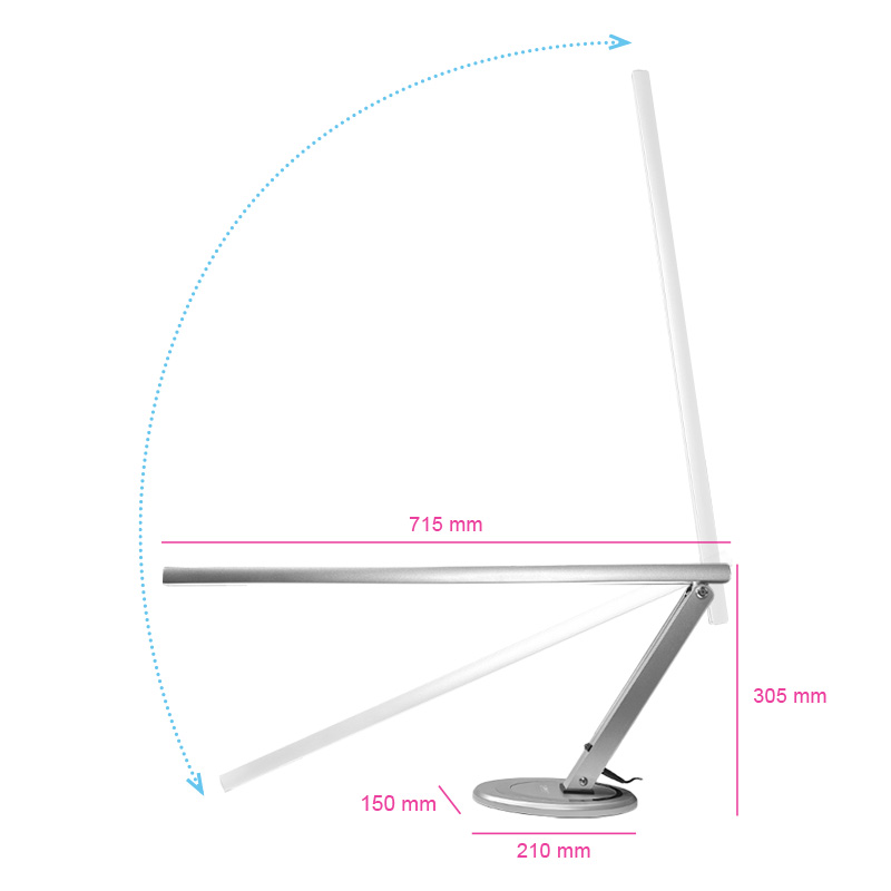 LED lampa stolní 14W